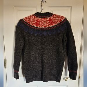 L.L Bean Women's Classic Rag Lambs Wool Sweater SZ Large